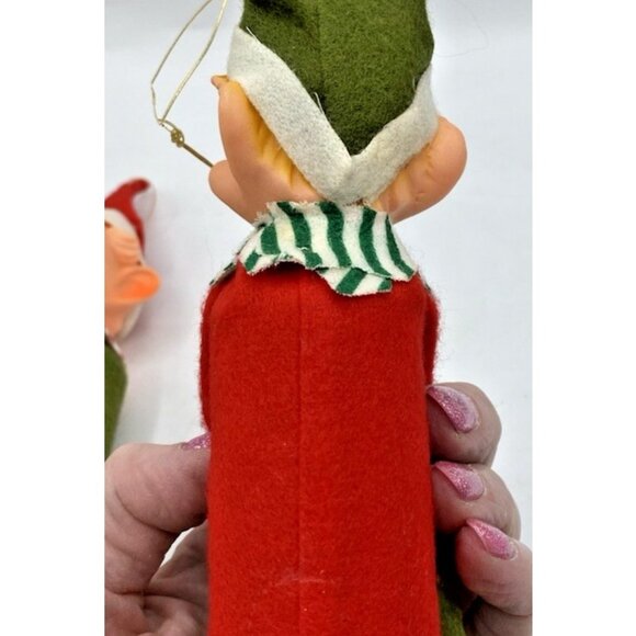 Vintage Brite Star Knee Hugger Elves Japan Lot 3 With Bells 1960s MCM Pixie Elf - Picture 12 of 13